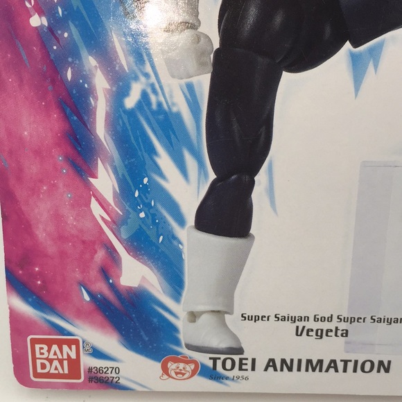 Dragonball Evolve Super Saiyan God Super Saiyan Vegeta Bandai 6” Action Figure - Picture 9 of 9